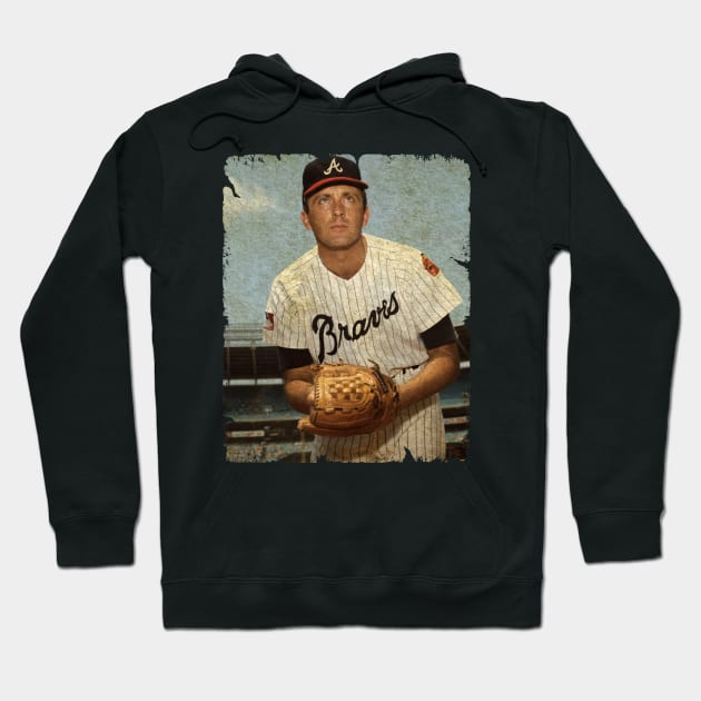 Phil Niekro - Hall of Fame Pitcher, 1981 Hoodie by PESTA PORA